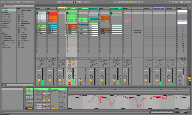 ableton live 9 ui browser