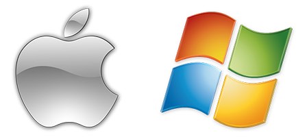 Windows Apple Logos