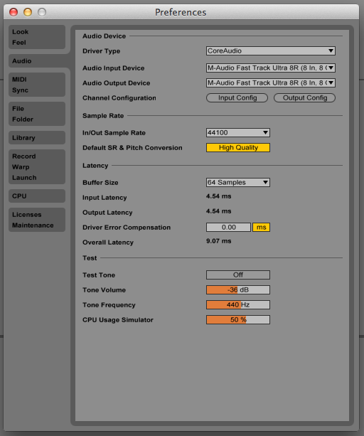 How to change language and color theme in Ableton Live