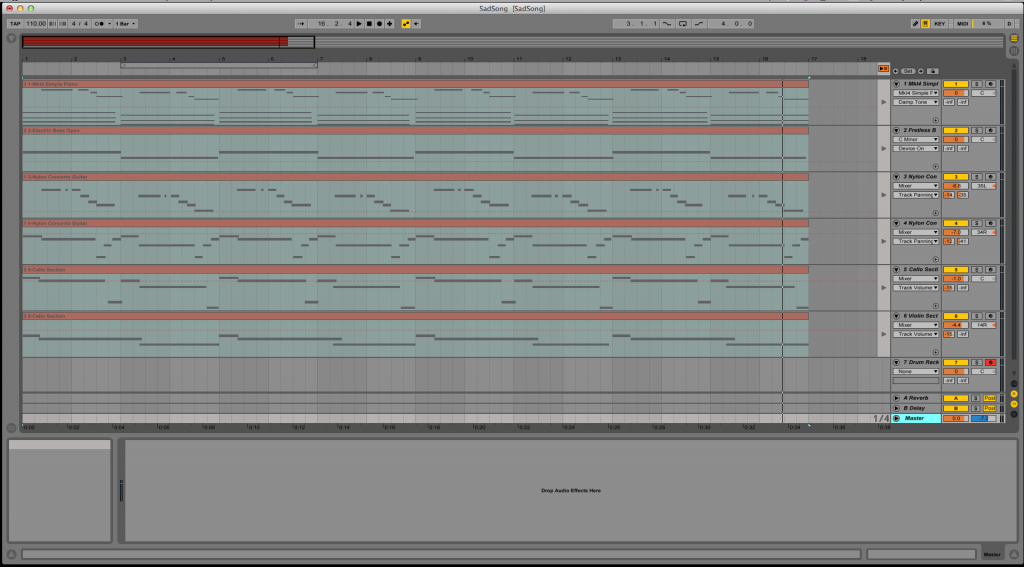 Creating a custom tempo map in Ableton Live 