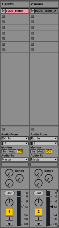 How to create headphone mixes in Ableton Live using analog outputs of an interface