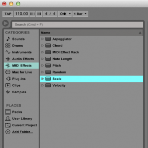 How To Use The Scale MIDI Effect In Ableton Live - Ableton Live Training