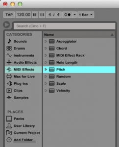 How To Use The PITCH MIDI Effect In Ableton Live - Ableton Live Training