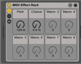 How to use the Ableton MIDI Effect Rack