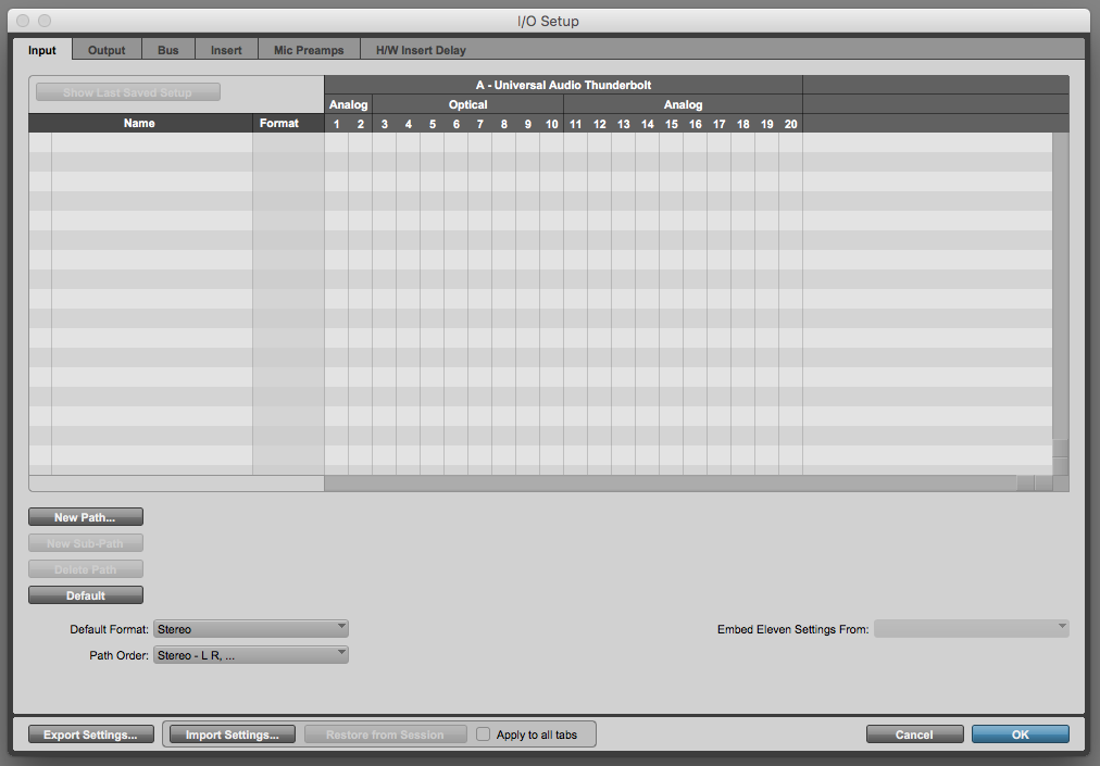 interfaces for pro tools 12