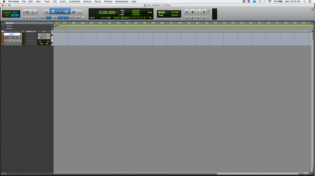 How to create an Instrument Track in Pro Tools