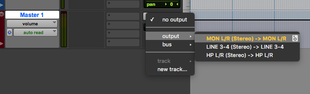 How to create a Master Fader Track in Pro Tools