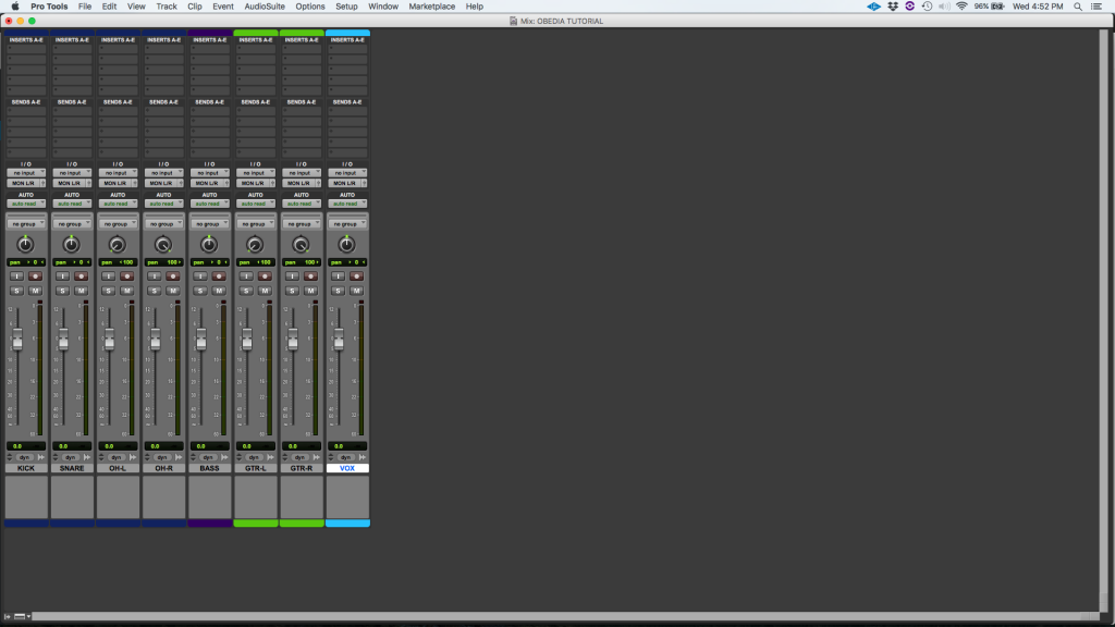 How to add Inserts in Pro Tools