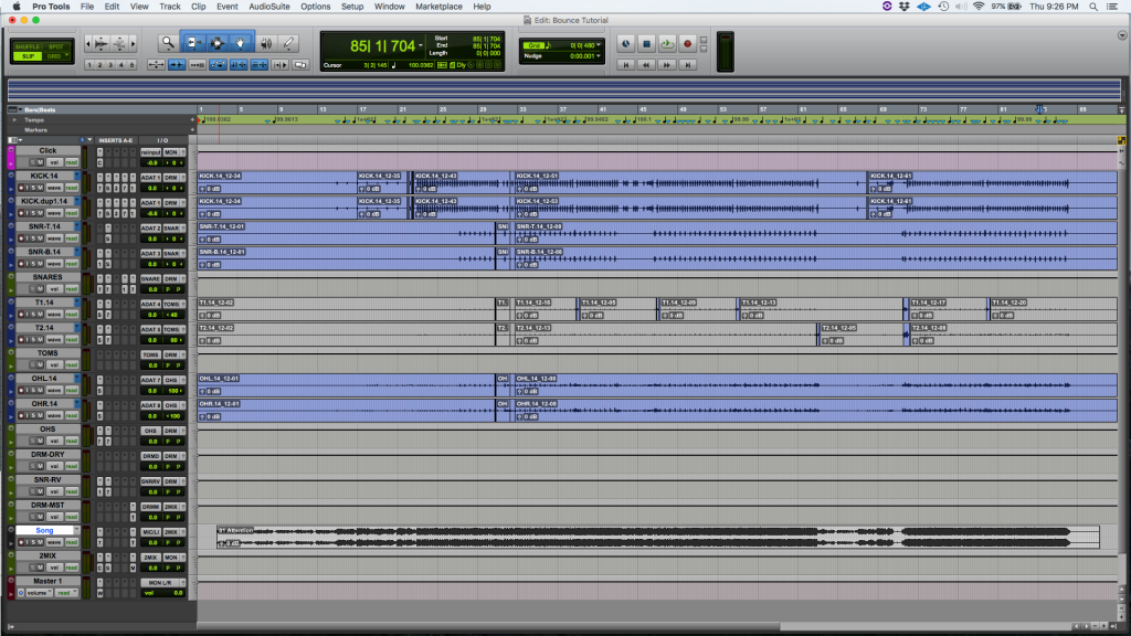 How to Bounce a Mix in Pro Tools