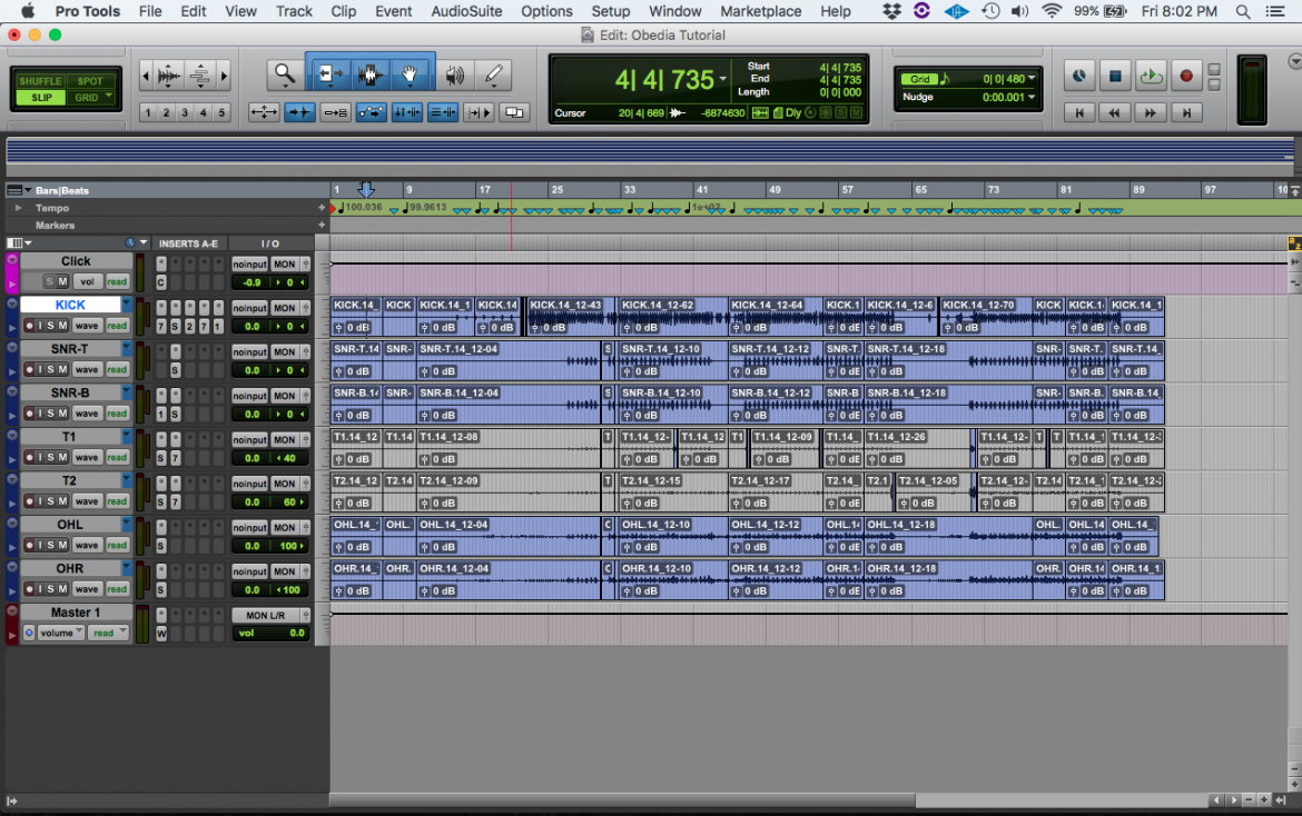 Pre Fader And Post Fader Metering In Pro Tools OBEDIA Music