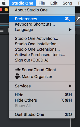 How To Setup A MIDI Controller In Studio One - OBEDIA | Music Recording ...