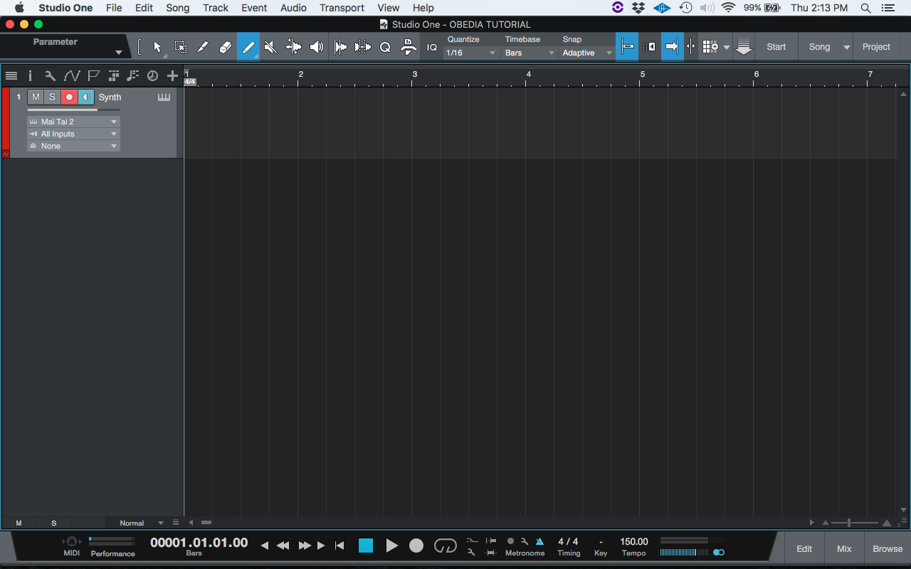 OBEDIA Music Recording Software Training and Support for Home Studio Digital Audio