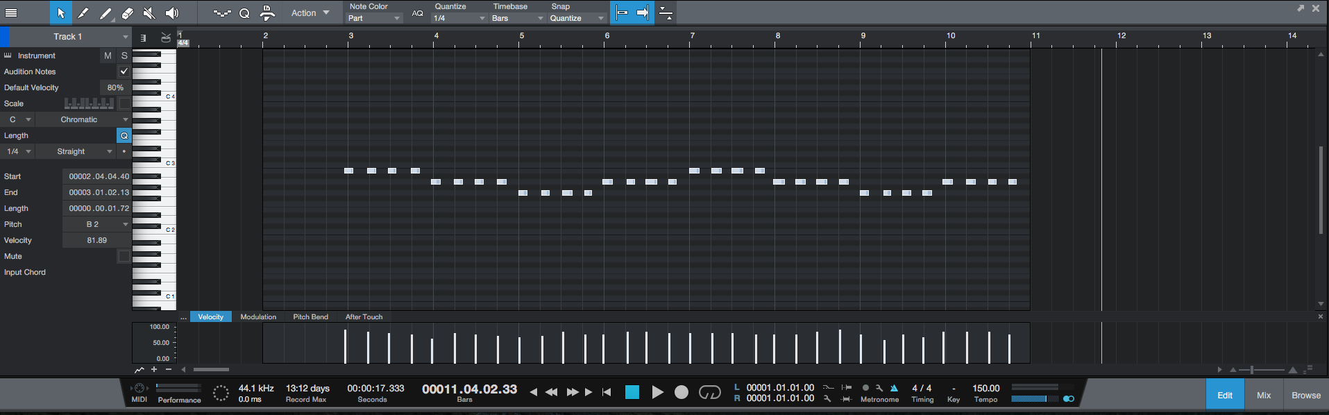 How To Quantize MIDI In Studio One 4 OBEDIA Music Recording