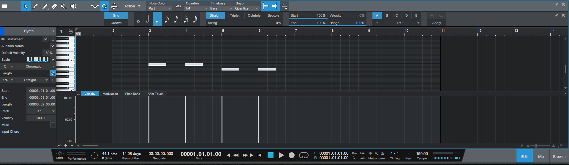 How To Change The Length Of MIDI Notes In Studio One 4 - OBEDIA | Music ...