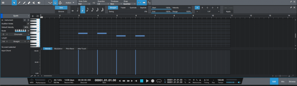 How to mute/unmute MIDI events in Studio One 4