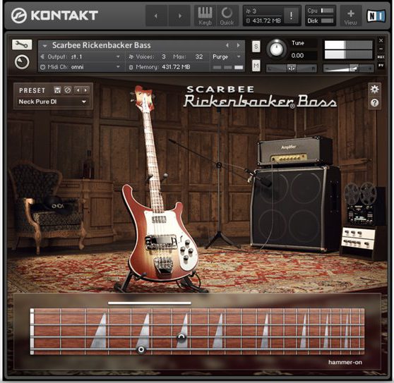 scarbee rickenbacker bass slides in sonar