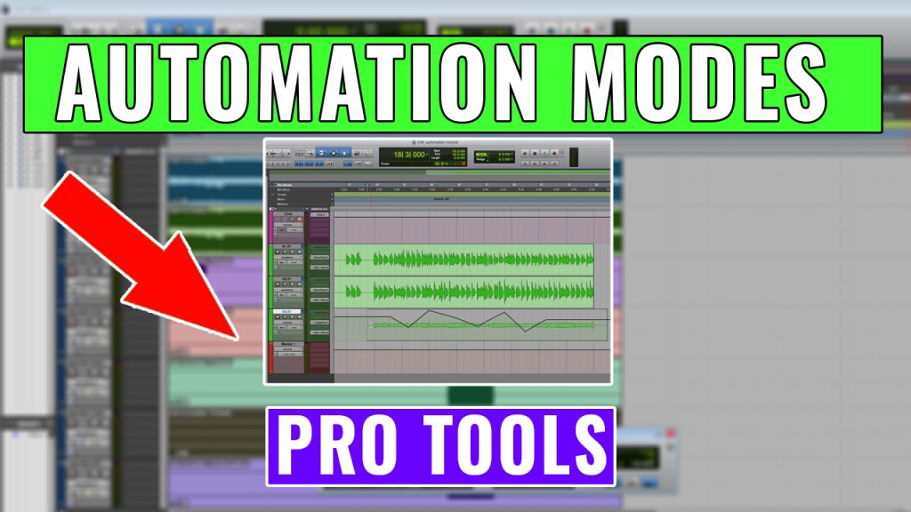 Automation Modes in Pro Tools
