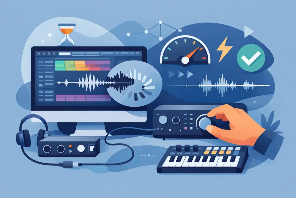 How to Fix Latency in DAW Sessions Fast