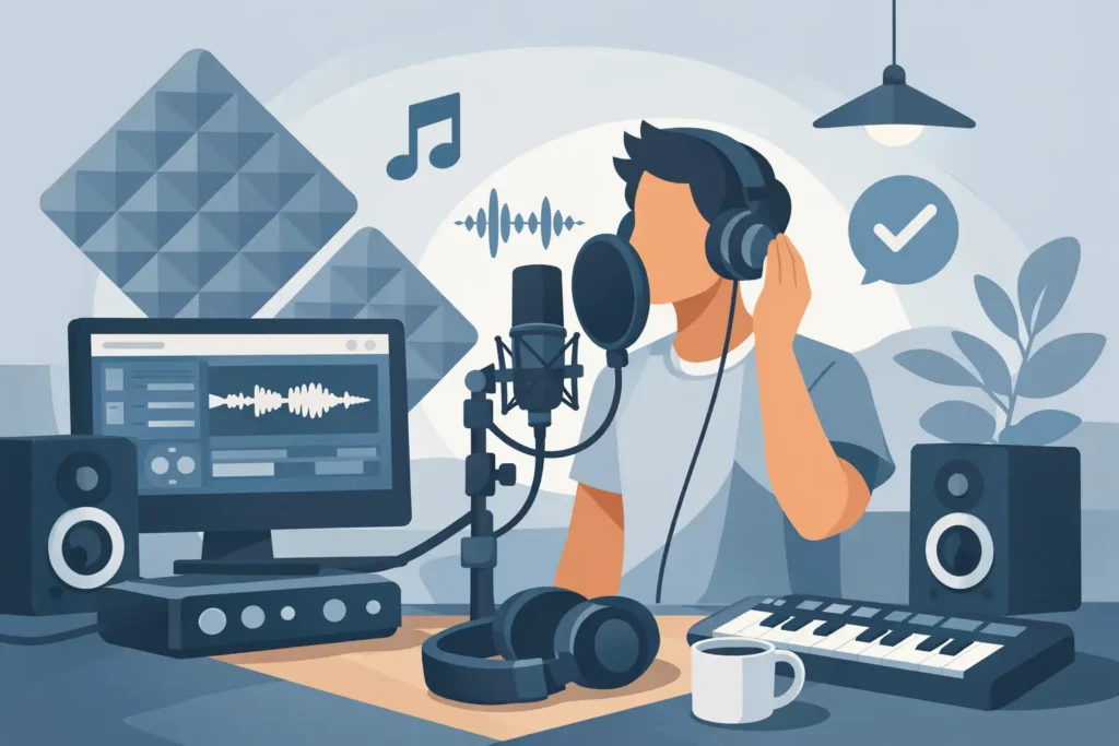How to Record Vocals at Home Professionally