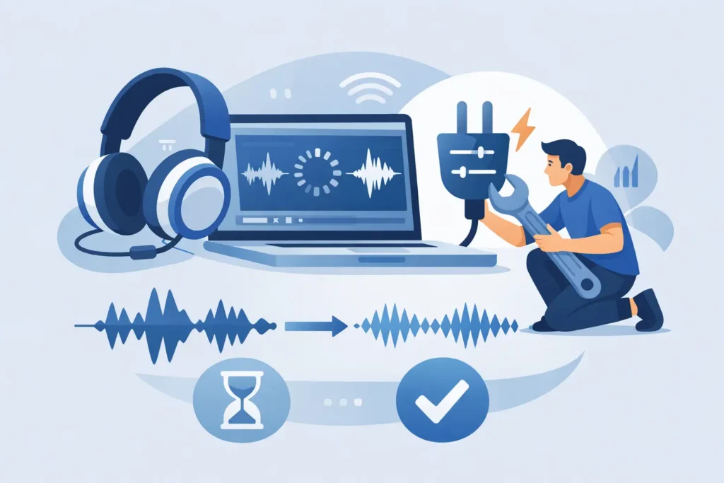 How to Fix Audio Latency Fast