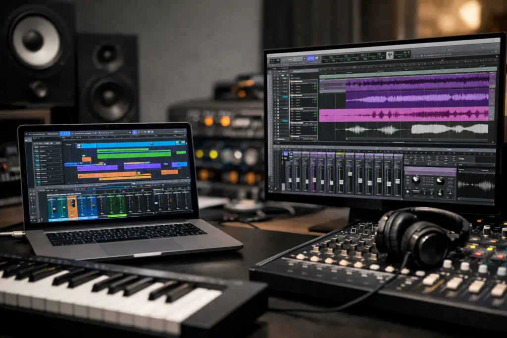 Studio One vs Pro Tools for Modern Recording