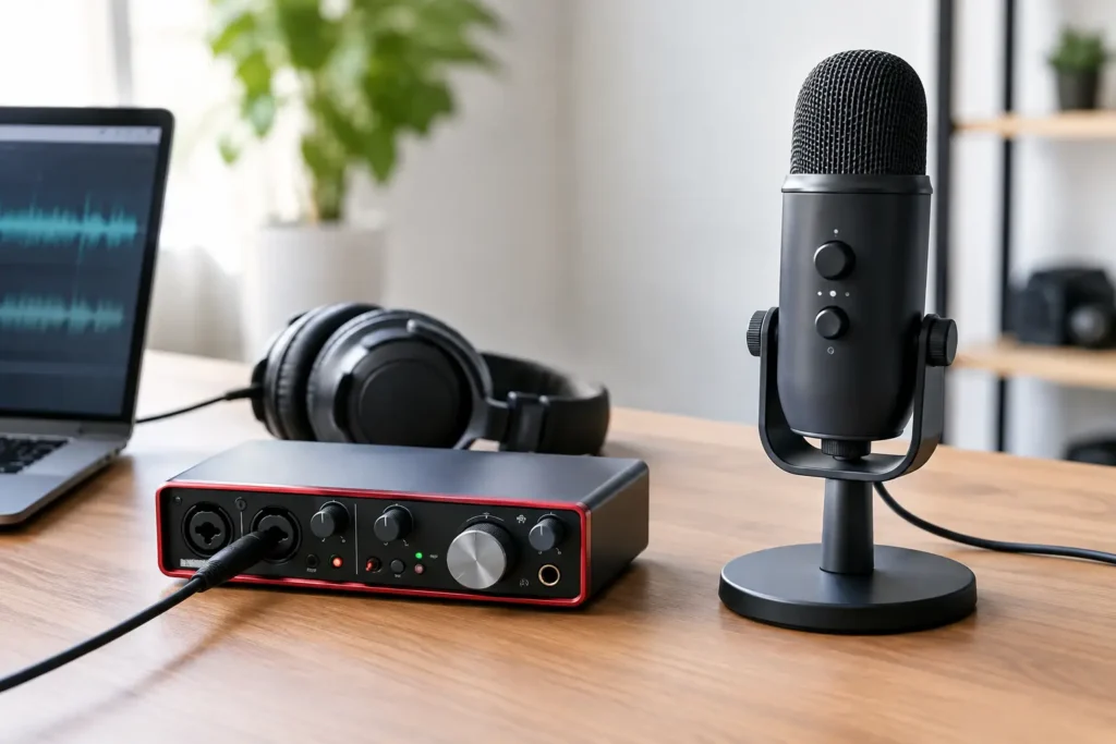 Audio Interface Versus USB Microphone Explained